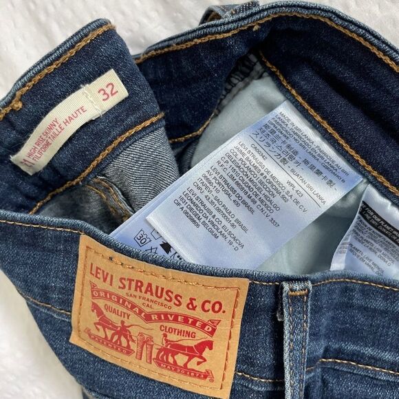 Levi's 721 high rise skinny - 32 - Picture 6 of 7